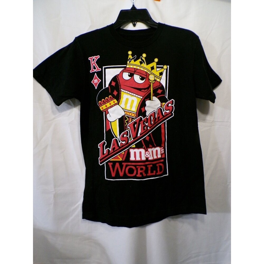 Men's M&M's Las Vegas Graphic T-Shirt Small Black